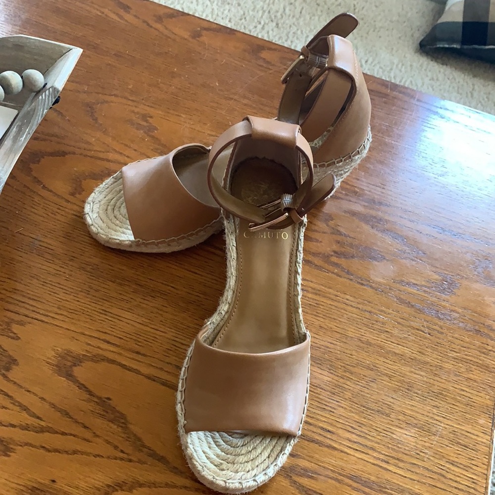 Vince Camuto Brown Wedge